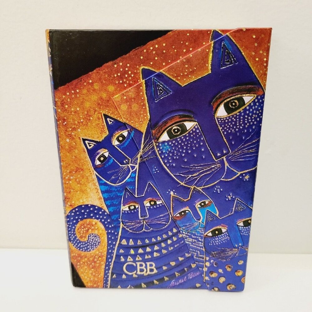 Mediterranean Cats Lined (Smythe Sewn Laurel Burch) Journal Notebook CLEAN READ